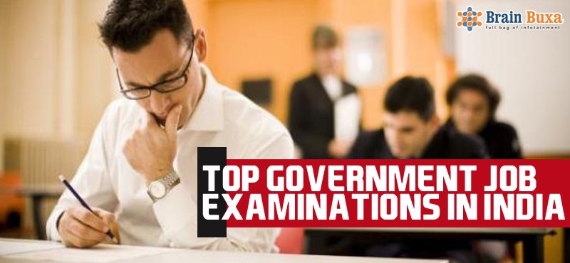 Top Government job examinations in India